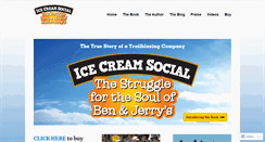 Desktop Screenshot of icecreamsocialbook.com